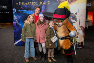 Première De Gelaarsde Kat 2 - De laatste wens @ Kinepolis Antwerpen, foto 4, foto's door Goele Bormans - FrontView Magazine