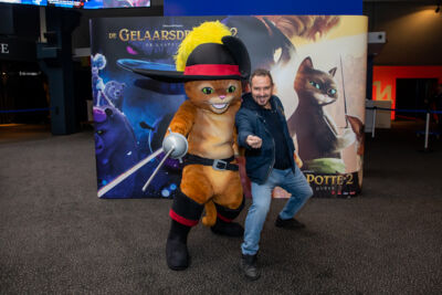 Première De Gelaarsde Kat 2 - De laatste wens @ Kinepolis Antwerpen, foto 6, foto's door Goele Bormans - FrontView Magazine