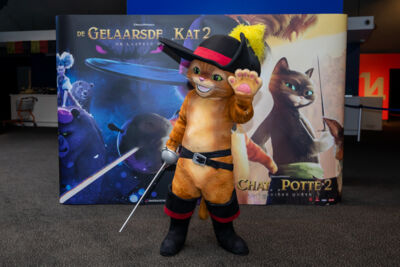 Première De Gelaarsde Kat 2 - De laatste wens @ Kinepolis Antwerpen, foto 7, foto's door Goele Bormans - FrontView Magazine