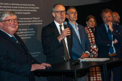 Persvoorstelling Bond in Motion @ Paleis 1 Brussel, picture 1, photographed by Peter Minnebo - FrontView Magazine
