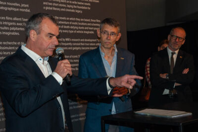 Persvoorstelling Bond in Motion @ Paleis 1 Brussel, picture 3, photographed by Peter Minnebo - FrontView Magazine