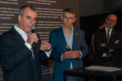 Persvoorstelling Bond in Motion @ Paleis 1 Brussel, picture 4, photographed by Peter Minnebo - FrontView Magazine
