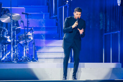 Michael Bublé in concert "Higher Tour" live at Sportpaleis, foto 3, foto's door Paul Jongeneelen - FrontView Magazine