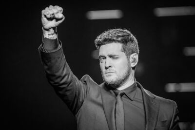 Michael Bublé in concert "Higher Tour" live at Sportpaleis, foto 14, foto's door Paul Jongeneelen - FrontView Magazine