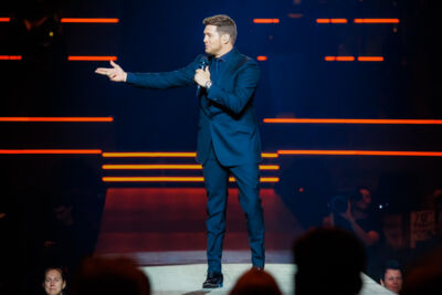 Michael Bublé in concert "Higher Tour" live at Sportpaleis, foto 23, foto's door Paul Jongeneelen - FrontView Magazine