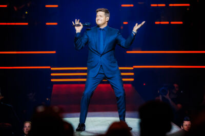 Michael Bublé in concert "Higher Tour" live at Sportpaleis, foto 24, foto's door Paul Jongeneelen - FrontView Magazine