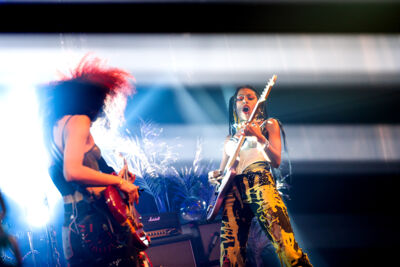 Nova Twins @ Botanique, picture 3, photographed by Magali Decamps - FrontView Magazine