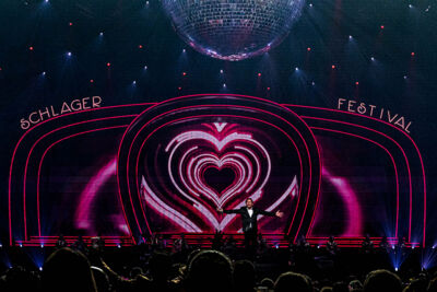 Schlagerfestival 2023 @ Trixxo arena, picture 10, photographed by Gert Daemen - FrontView Magazine