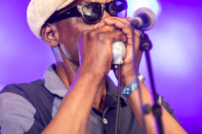 Eroll Linton @ Blues Peer, foto 2, foto's door Leen Verlinden - FrontView Magazine