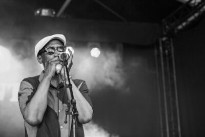 Eroll Linton @ Blues Peer, foto 3, foto's door Leen Verlinden - FrontView Magazine