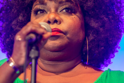 Michelle David & The True Tones @ Blues Peer, picture 2, photographed by Leen Verlinden - FrontView Magazine