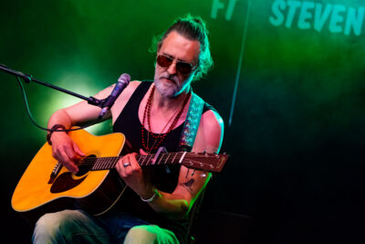 Malvin Moskalez feat. Steven De Bruyn @ Blues Peer, picture 2, photographed by Luc Klinckaert - FrontView Magazine