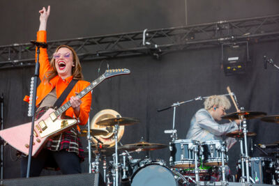 Halestorm @ Rock am Ring 2023, foto 10, foto's door Edwin Houdevelt - FrontView Magazine