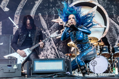 Arch Enemy @ Rock am Ring 2023, foto 2, foto's door Edwin Houdevelt - FrontView Magazine