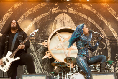 Arch Enemy @ Rock am Ring 2023, foto 11, foto's door Edwin Houdevelt - FrontView Magazine