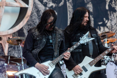 Arch Enemy @ Rock am Ring 2023, foto 16, foto's door Edwin Houdevelt - FrontView Magazine