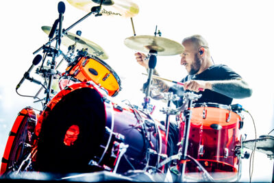 Carpenter Brut @ Rock am Ring 2023, picture 2, photographed by Dorien Goetschalckx - FrontView Magazine