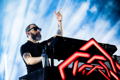 Carpenter Brut @ Rock am Ring 2023, picture 3, photographed by Dorien Goetschalckx - FrontView Magazine