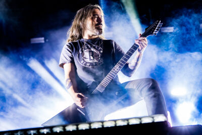 Carpenter Brut @ Rock am Ring 2023, picture 4, photographed by Dorien Goetschalckx - FrontView Magazine