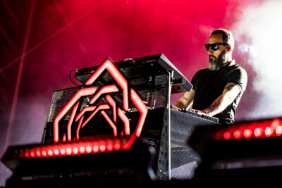 Carpenter Brut @ Rock am Ring 2023, picture 8, photographed by Dorien Goetschalckx - FrontView Magazine