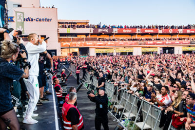 K.I.Z @ Rock am Ring 2023, picture 5, photographed by Dorien Goetschalckx - FrontView Magazine