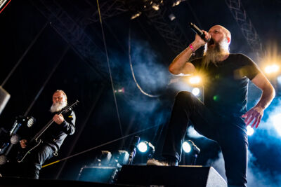 Meshuggah @ Rock am Ring 2023, picture 1, photographed by Dorien Goetschalckx - FrontView Magazine
