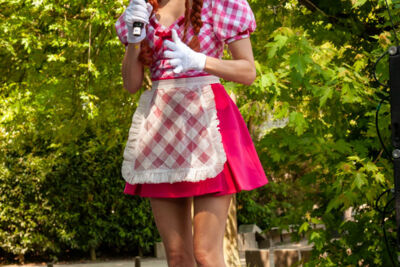 Persvoorstelling familiemusical 'de 3 biggetjes' met K3 @ Openluchtschool Sint-Ludgardis Brasschaat, picture 18, photographed by Peter Minnebo - FrontView Magazine