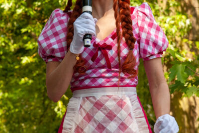 Persvoorstelling familiemusical 'de 3 biggetjes' met K3 @ Openluchtschool Sint-Ludgardis Brasschaat, picture 19, photographed by Peter Minnebo - FrontView Magazine