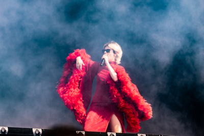 Sylvie Kreusch @ Live is Live 2023, picture 20, photographed by Marc Verdonck - FrontView Magazine