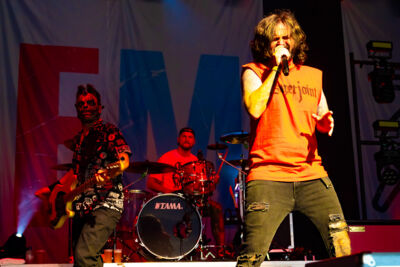 Fleddy Melculy @ Rock Zottegem dag 1, foto 3, foto's door Luc Klinckaert - FrontView Magazine