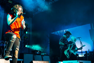Fleddy Melculy @ Rock Zottegem dag 1, foto 5, foto's door Luc Klinckaert - FrontView Magazine