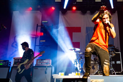 Fleddy Melculy @ Rock Zottegem dag 1, foto 8, foto's door Luc Klinckaert - FrontView Magazine
