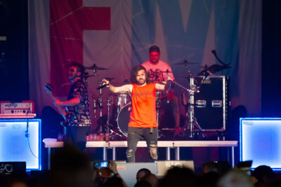 Fleddy Melculy @ Rock Zottegem dag 1, foto 13, foto's door Luc Klinckaert - FrontView Magazine