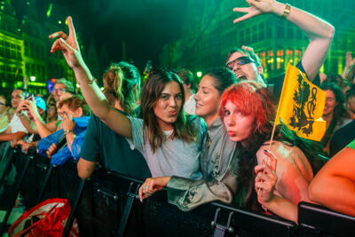 De Romeo's @ Vlaanderen Feest - Antwerpen, picture 29, photographed by Dimitri Vanlommel - FrontView Magazine