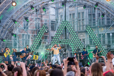 Vlaanderen Feest 2023 @ Grote Markt Antwerpen, foto 5, foto's door Dimitri Vanlommel - FrontView Magazine