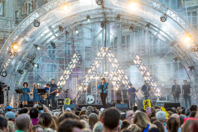Vlaanderen Feest 2023 @ Grote Markt Antwerpen, foto 11, foto's door Dimitri Vanlommel - FrontView Magazine