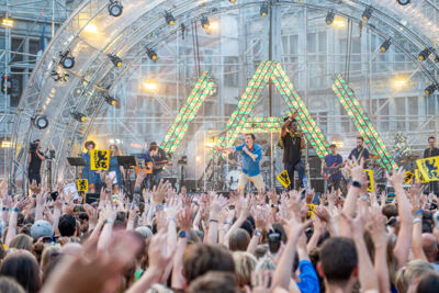 Vlaanderen Feest 2023 @ Grote Markt Antwerpen, foto 14, foto's door Dimitri Vanlommel - FrontView Magazine