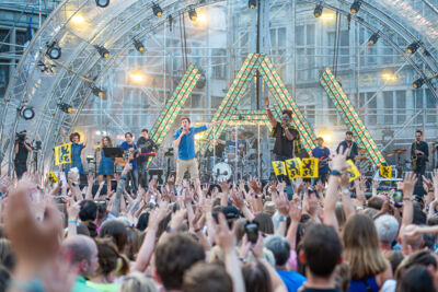 Vlaanderen Feest 2023 @ Grote Markt Antwerpen, foto 15, foto's door Dimitri Vanlommel - FrontView Magazine
