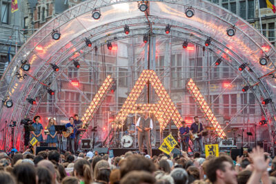 Vlaanderen Feest 2023 @ Grote Markt Antwerpen, foto 16, foto's door Dimitri Vanlommel - FrontView Magazine