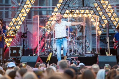 Vlaanderen Feest 2023 @ Grote Markt Antwerpen, foto 28, foto's door Dimitri Vanlommel - FrontView Magazine