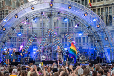 Vlaanderen Feest 2023 @ Grote Markt Antwerpen, foto 44, foto's door Dimitri Vanlommel - FrontView Magazine