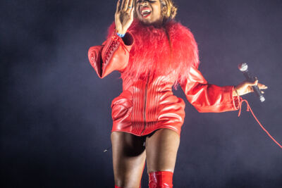 Charlotte Adigéry & Bolis Pupul @ Rock Herk, picture 4, photographed by Leen Verlinden - FrontView Magazine