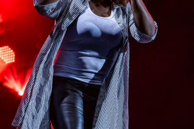 Tanya Stephens @ Sfinks Mixed 2023, picture 6, photographed by Marc Verdonck - FrontView Magazine