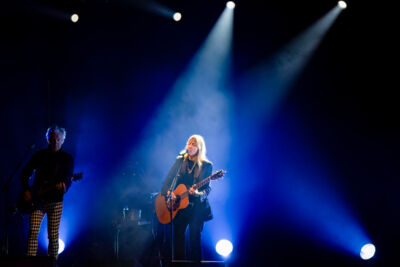 Suzanne Vega @ M-Idzomer Leuven, foto 8, foto's door Luc Klinckaert - FrontView Magazine