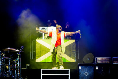 Sean Paul @ Suikerrock, picture 1, photographed by Sven Vandervoort - FrontView Magazine