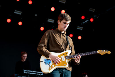 Whispering Sons @ Campo Solar, picture 2, photographed by Luc Klinckaert - FrontView Magazine