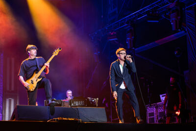 Blur @ Lokerse Feesten 2023, picture 4, photographed by David Johnson - FrontView Magazine