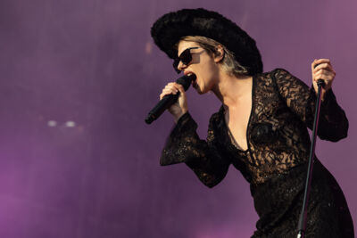 Sylvie Kreusch @ Lokerse Feesten 2023, picture 3, photographed by Marc Verdonck - FrontView Magazine