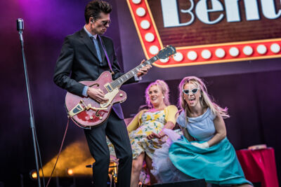 The Bentleys & The Bendellas @ Fonnefeesten 2023, foto 6, foto's door Danny Wagemans - FrontView Magazine