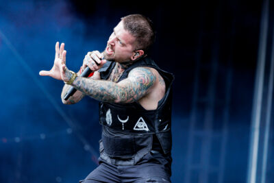 Bury Tomorrow @ Alcatraz 2023, picture 19, photographed by Peter Smet - FrontView Magazine
